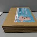 4 x Monthly Baby Milestone -Milestone Cards for Wooden Circles Discs, Photoshoot Props for Baby Boys & Girls, The Baby Essentials for a Newborn Gender-Neutral Baby, 3D Design,7 Pack,Pink, 4 Inch