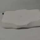 Osteo Cervical Pillow for Neck Pain Relief, Hollow Design Odorless Memory Foam Pillows with Cooling Case, Adjustable Orthopedic Bed Pillow for Sleeping, Support for Side Back Sleepers (Standard High(24.5*16.5*5.2/4.1 inches), White)