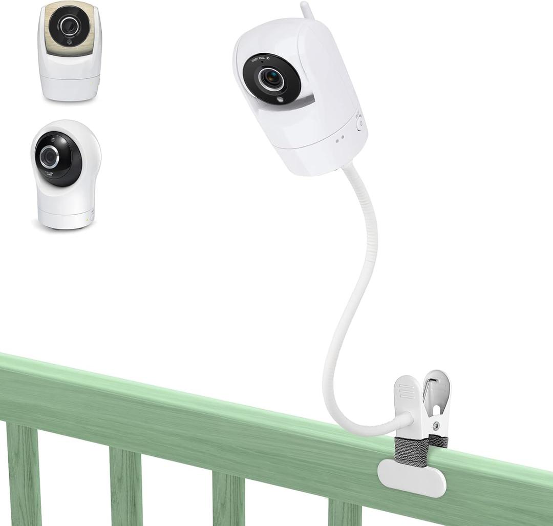 Baby Monitor Mount Holder for Vtech Baby Monitor VM901, VM928HD, VM919HD, VM5463, RM7764HD with Strong 15.8" Arm, Baby Camera Mount for Crib, Shelves, or Furniture