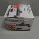 BLACK+DECKER Rice Cooker 6-Cup (Cooked) with Steaming Basket, Removable Non-Stick Bowl, White