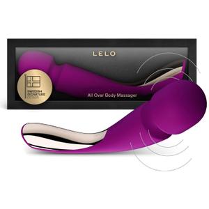 LELO Body Massager Large - Vibrating Handheld Full Body Massager for Waterproof Experience, Perfect for Back and Neck (Deep Rose)