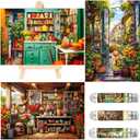Small Jigsaw Puzzles for Adults 150 Pieces Vintage Oil Painting Kitchen Mini Jigsaw Puzzles Oil Painting Challenging 6 x 4 Inches, 3 Pcs,Mini Easel Included