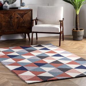 nuLOOM Bianca Triangles Area Rug, 4x6, Multi