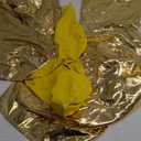 Stretch Chair Cover Chair Slipcover Chair Decoration for Wedding Banquet Party (Shiny Gold)