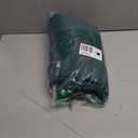 JIUZHEN Forest Green Blackout Curtains with Tiebacks, Light Blocking and Noise Reducing Grommet Curtains for Bedroom and Living Room, Set of 2 Window Curtain Panels, 52 x 45 Inch Length