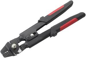 Aluminum Sleeve Crimping Pliers Cable Rope Cutter and Crimper 2-in-1 Metal Plate Crimping Tool