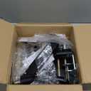 Laptop Stand Desk Mount, 2 in 1 Function, Gas Spring Arm Fits Max 17" Notebook and 32" Computer Screen, Single Monitor Mount with Laptop Tray, Holds up to 17.6lbs