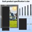 Total Blackout Window Film with 4 Tools,Total Black 45.27"x78.7"
