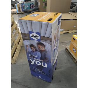 seally twin 10" memory foam mattress