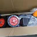 Cordless Weed Wacker with Wheels, Electric Weed Eater Battery Powered