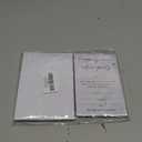 25 White minimalist wedding invitations,happily ever after party, Fill out style Double Sided wedding invitation set with envelopes, wedding party decorations & supplies - A14