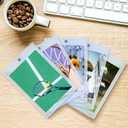 TORONTOKYO 100ct Magnetic Card Holders for Trading Cards, 35PT One Touch Card Holder, Card Protector Hard Plastic for Baseball Football Sports and Game Cards