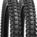 YUNSCM 2-PCS 20" Bike Tires 20x2.35/58-406 Compatible with Mountain Bike 20x2.30 20 x 2.35 20x2.40 Bicycle Tires