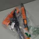 KeFanta Snow Removal Brush and Ice Scrapers for Car Windshield, 3 in 1 Heavy Duty 42'' Extendable Broom for SUV and Truck Window, Automotive Winter Accessories (Orange)