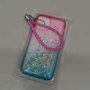 NGB Designed for iPhone 12 & iPhone 12 Pro Case, Pink/Aqua | Glitter Liquid Sparkle Cute Cover for Women Girls Kids | with Tempered Glass Screen Protector & Ring Holder & Wrist Strap