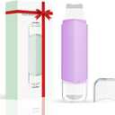 Blackhead Remover Tool Face Scrubber: PETYDOOT Double-Headed Face Spatula Skin Scrubber, Nose Pore Cleaner Blackhead Remover for Facial Deep Cleansing Skin Care Tool for Men & Women(Purple)