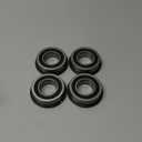 4 Pcs Lawn Mower Front Wheel Rim Bearings AM33797 AM102605 Compatible with John Deere 318, 335,375,385, 420,430,435,446,447,456,457,466,467