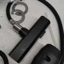 Matte Black Waterfall Kitchen Faucets with Pull Down Sprayer & Soap Dispenser, Single Hole & Handle, Pull Out Tap, Stainless Steel Sink Faucet, Suitable for Farmhouse Camper Laundry Rv Bar