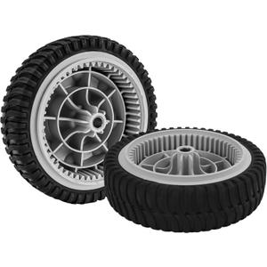 734-04018C Front Drive Wheels for MTD Troy-Bilt Cub Cadet Self Propelled Mower for Troy Bilt Tuff-Cut 210 TB210 TB230 TB240 12AV569Q597 734-04018A 734-04018B