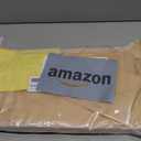 Twdrer 50 Pack Large Kraft Paper Bread Loaf Bag with Clear Front Window,Tin Tie Tab Lock Brown Bakery Coffee Cookie Treat Packaging Bags with 60 PCS Label Seal stickers(14" x 8.3" x 3.5")