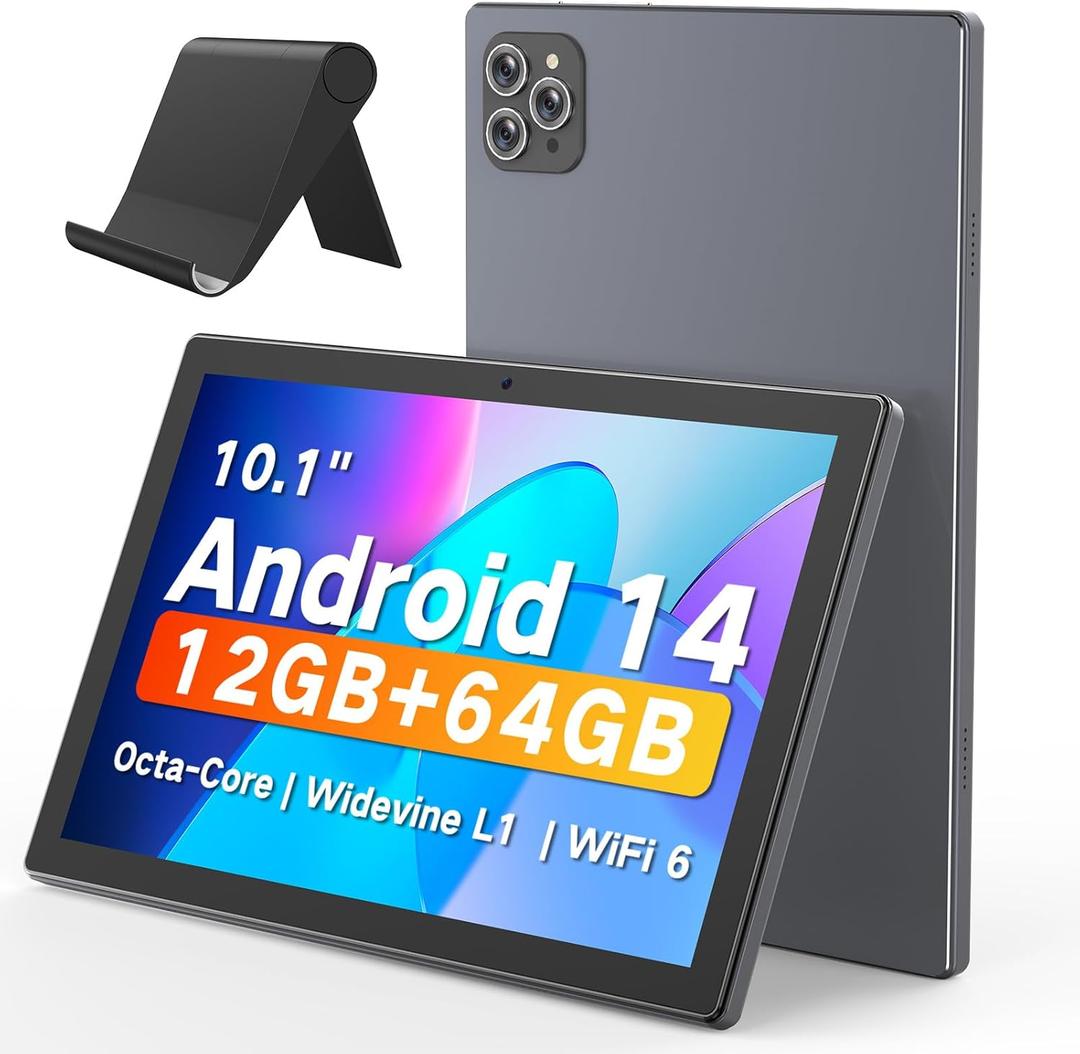 Android Tablet 10 Inch, Android 15 Tablets 2025 for Adults
