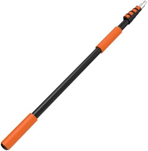 TAIMIGOO Telescopic Extension Pole, Multi-Purpose Telescoping Pole with Flip-Lock Design, 3-12FT Aluminum Extendable Pole for Painting, Dusting, dirty