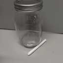 [6 Pack] 32 oz. Wide-Mouth Glass Mason Jars with Metal Airtight Lids and Bands 1 quart Large for Canning, Preserving, & Meal Prep