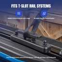 Elevate Rack Tie-Down Kit 1118459 Fits T-Slot Compatible with RealTruck Elevate Tie Downs (Set of 4)
