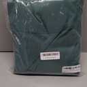 Amazon Basics Lightweight Super Soft Easy Care Wrinkle-Free Breathable Brushed Microfiber 3-Piece Bed Sheet Set with 14-Inch Deep Pockets, Twin, Emerald Green, Solid