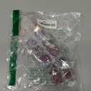 AWAYTR 12Pcs Small Hair Clips for Women Girls Acrylic Mini Claw Clips Cute Hair Jaw Claw for Hair Styling Accessories (Printed style)