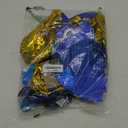 Royal Blue Gold Birthday Decorations for Men with Metallic Gold Royal Blue and White Balloons Banner Fringe Curtain for 16th 18th 21st 24th 32th 40th 50th 60th Men Birthday Decorations
