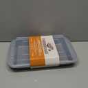 Farberware Nonstick Bakeware Baking Pan With Lid / Nonstick Cake Pan With Lid, Rectangle - 9 Inch x 13 Inch, Gray