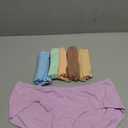 INNERSY Womens Underwear Cotton Hipster Panties Regular & Plus Size 6-Pack (X-Large, Bright Basics)