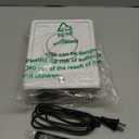 G Keni Elegant CD Player, Alarm Clock Radio with Wireless Charging Station, FM Radio (No AM), Bluetooth Boombox with Remote, MP3/USB Music Player, Snooze & Sleep Timer CD Players for Home, AC Powered (Clear White)