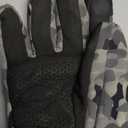 Rechargeable Heated Gloves for Men Women, 7.4V Fast Heating Glove Liners, Hand Warmers Arthritis Heater Cold Winter Gloves, Snowmobile Camping Cycling Skiing Hiking Working Camo