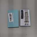 Lenrao Compatible Apple Watch Bands 40mm for Women, Metal Silver for Apple Watch Band 38mm 41mm 44mm 45mm 42mm , Thin Stainless Steel Strap for Apple Watch Band Series 7 6 5 4 3 2 1 SE iWatch bands