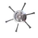 Steel Wire Grass Trimmer Head,2025 New String Trimmer Replacement Head, 6 Inches Universal Steel Wire Weed Trimmer Head for Electric & Cordless String Trimmers, Fits Most Weed Eaters (6 Blade)