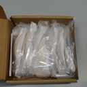 Goldenwarm 10 Pack Light Brass Bin Cup Pulls Light Brushed Gold Cabinet Pulls - LS0313BB76 Gold Cup Drawer Pulls Dresser Pulls Kitchen Furniture Hardware Closet Door Pulls, 3In Hole Centers