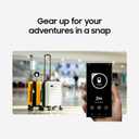 Samsung Galaxy SmartTag2, Bluetooth Tracker, Smart Tag GPS Locator Tracking Device, Item Finder for Keys, Wallet, Luggage, Pets, Use w/ Phones and Tablets Android 11 or Later, 2023, 1 Pack, Black