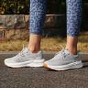 OrthoComfoot Women's Arch Support Orthopedic Walking Sneakers (7, W4-grey)