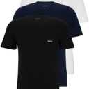 BOSS Men's Logo Embroidered Cotton Tee 3 Pack (XL)