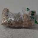 Pallene Faux Fur Plush Lumbar Throw Pillow Covers 12x20 Set of 2, Luxury Soft Fluffy Striped Decorative Pillow Covers for Sofa, Couch, Living Room, Khaki