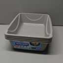 Petmate Litter Pan, Blue/Gray, Small, Made in USA