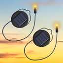 2Pack Solar Lights Replacement Parts with Rechargeable Battery AA 600mAh for Solar Garden Lantern Lights, Patio, Yard Halloween Christmas Decorations