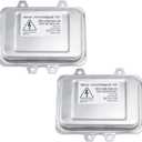 5DV00900000 68030815AA 2PCS Xenon HID Headlight Ballast Control Unit Compatible with Cadillac Escalade E60 E61 Lincoln MKZ Zephyr Jetta Golf Rabbit Part# 5DV 009 000-00