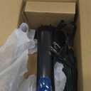 Hamilton Beach 2-in-1 Steam Iron for Clothes and Garment Steamer with 5 Temperature Settings, Nonstick Soleplate, 1200 Watts, 8 Cord, Black & Blue (14525F)