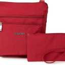 Baggallini Pocket Crossbody Bags for Women 8x8 Small Lightweight Durable Water-resistant Travel Purse W/Rfid
