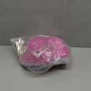 Jumbo Hair Curlers Rollers, 12Pcs 60mm Jumbo Hair Roller Curlers Self Grip Holding Rollers with 12Pcs Hair Clips for Long Straight Thick Hair (Rose Red)