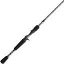 Abu Garcia Vengeance Casting Fishing Rod, 1-Piece Graphite Fishing Rod for Freshwater or Saltwater Fishing, Shock Absorbing Tip (6'6" - Medium - 1pc)
