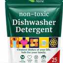Truly Free Dishwasher Detergent Powder | Natural Dish Detergent, Dishwasher Soap | Plastic Free, Plant-Based, Clean, Heavy Duty Hard Water Stain & Grease Remover | Fragrance Free | 12.5 oz (Pack of 1)